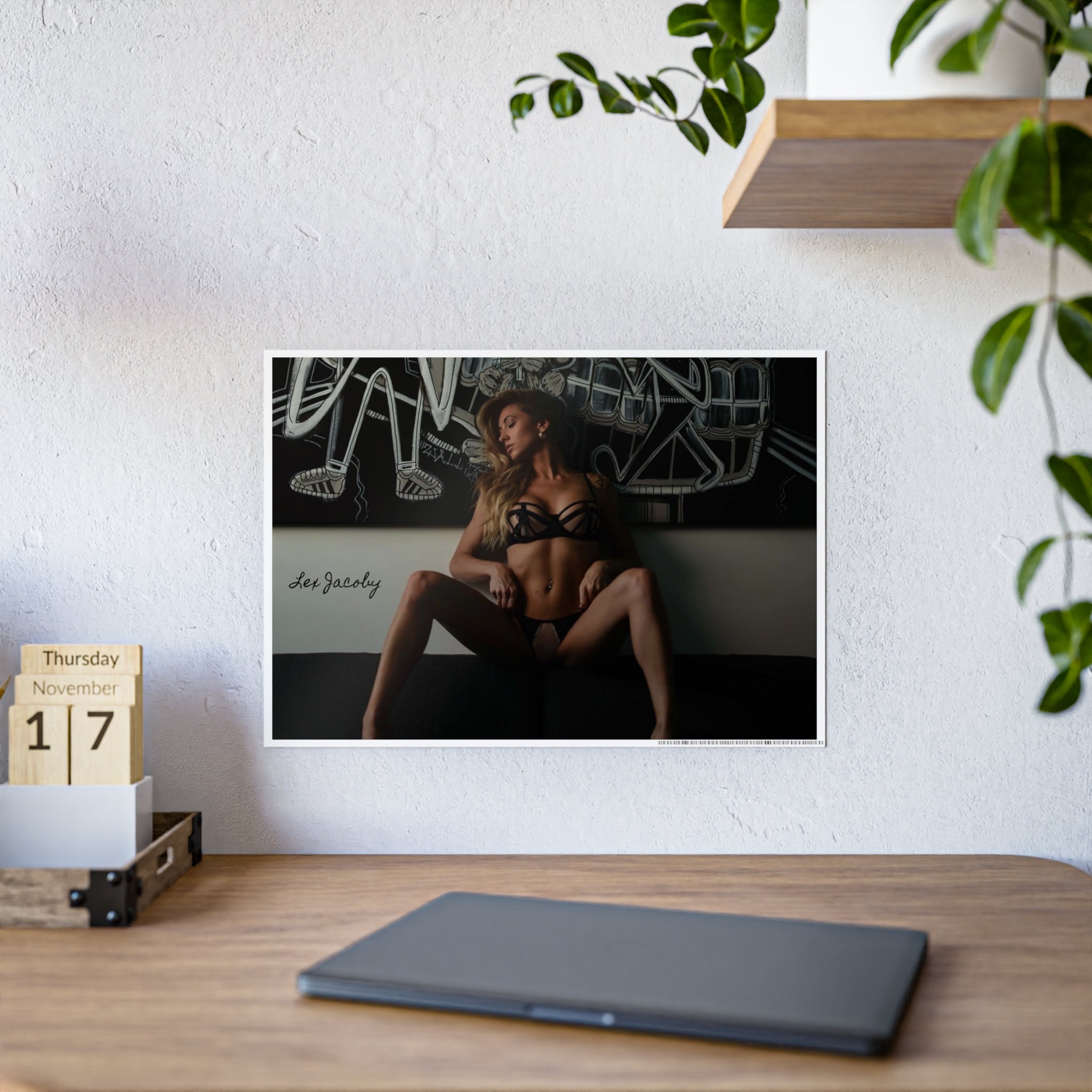 Gloss Poster — Artistic Boudoir Wall Art