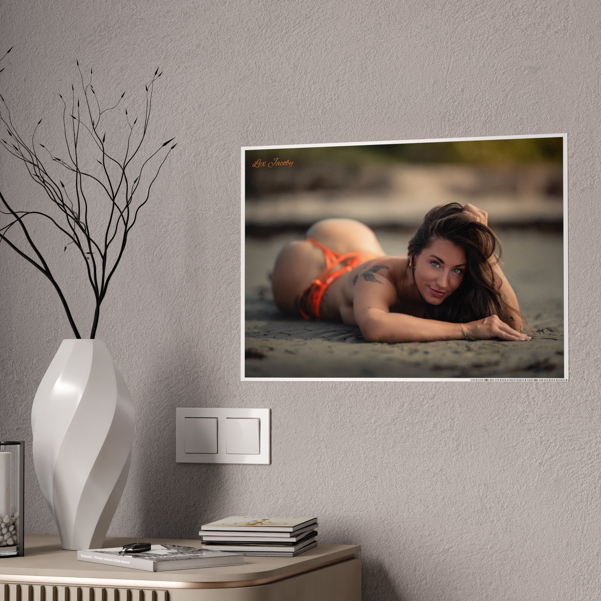 Gloss Poster — Beach Wall Art