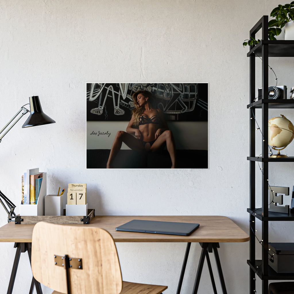 Gloss Poster — Artistic Boudoir Wall Art