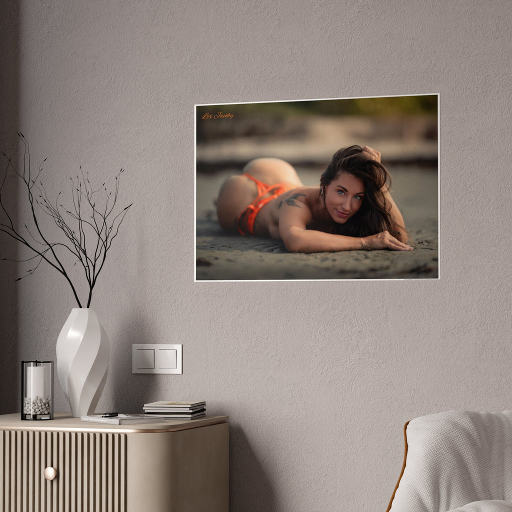 Gloss Poster — Beach Wall Art